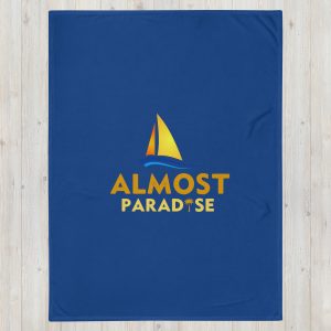 Almost Paradise Throw Blanket