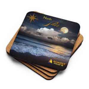North Star Album Cover Cork-Back Coaster