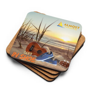 Sand In Shoe Album Cover Cork-Back Coaster
