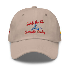 Saddle The Tide (Saltwater Cowboy) Ball Cap